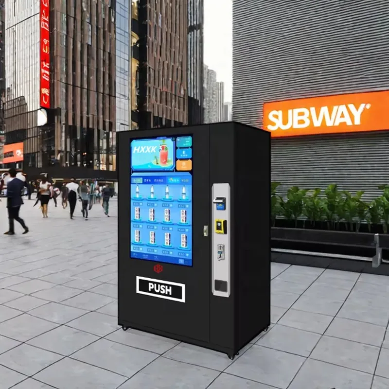 Customized Auto Snack & Water Vending Machine Factory Convenient Store Food Drinks Snacks Beverage Dispenser Beer Cold Drinks