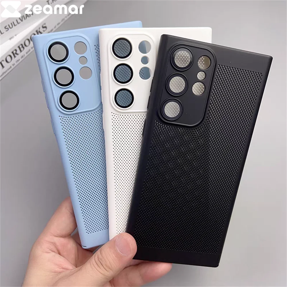 Mesh Heat Dissipation Breathable Shockproof Cooling Hard Case Cover