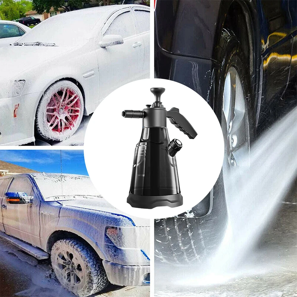 2.3L/0.4L Air Pressure Snow Foam Sprayer Hand Pump Foam Sprayer Handheld Car Washing Spray Bottle Car Detailing Cleaning Tools 6