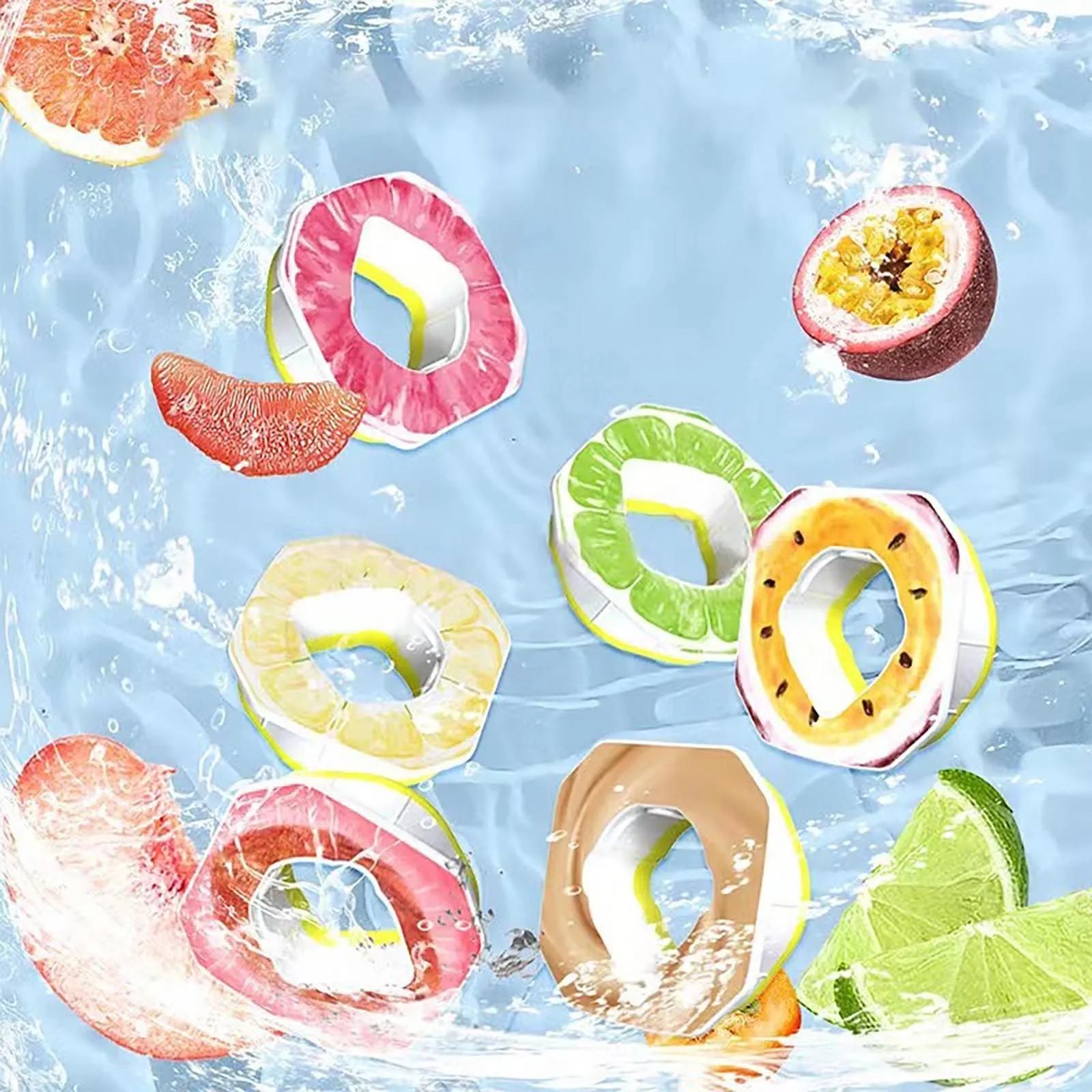 Water Bottle Taste Pods Pack Accessories Flavoured Water Bottle Set 7pc