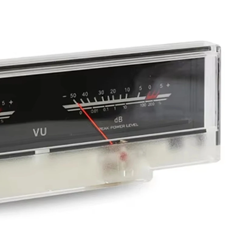 Hot Sale Double Pointer VU Meter Stereo Audio Amplifier Board DB Sound Level Indicator Meter Adjustable Backlight With Driver