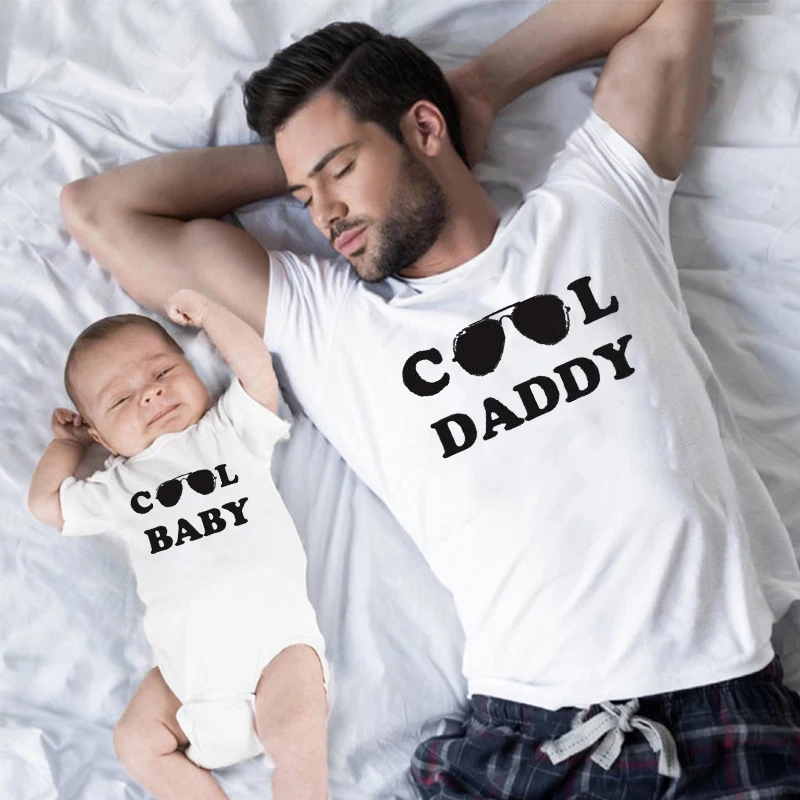 

Dad and Baby Matching Shirts Father Son Tee Daddy and Me Outfits Funny Dad Baby Gift Matching Family Outfits