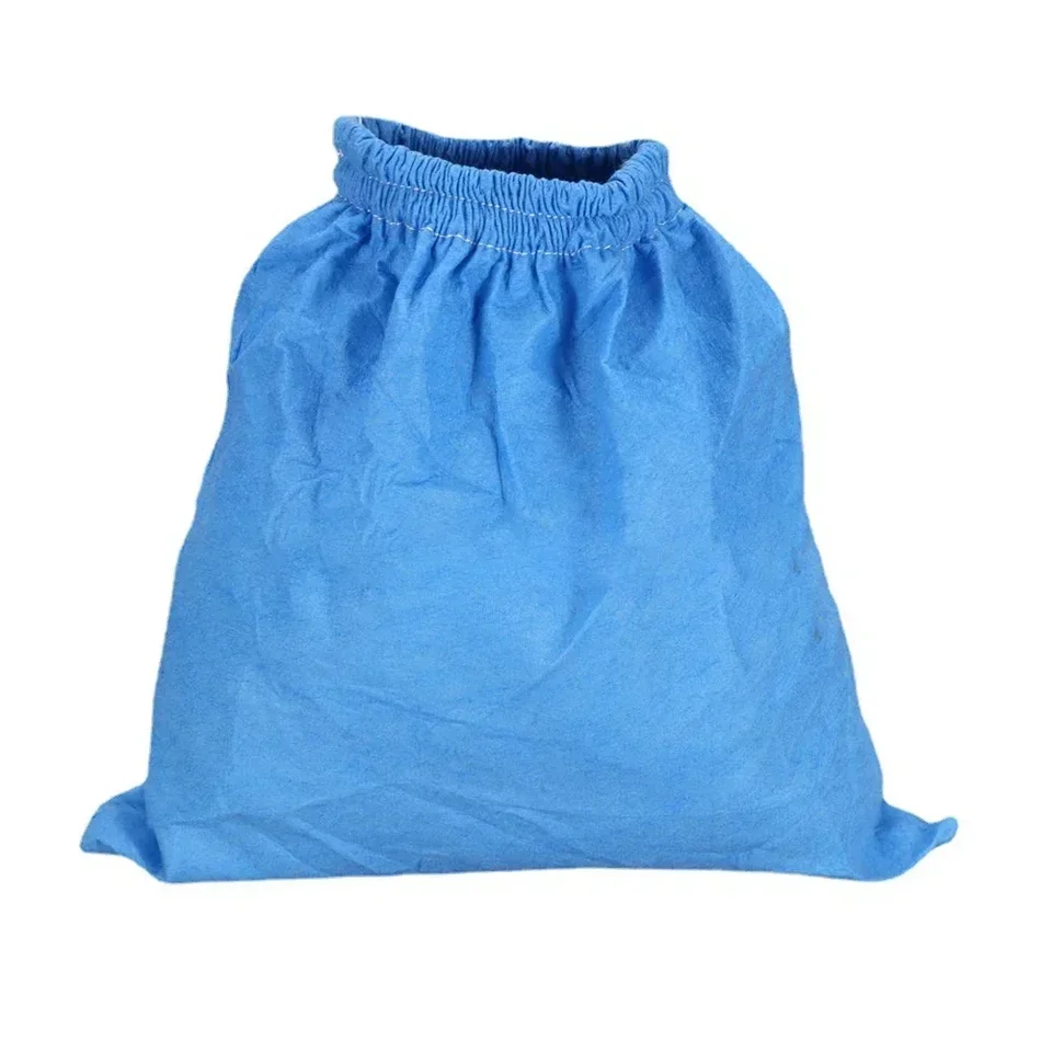 Lot 5 Sacs Filtres Lavables Pour Aspirateur Parkside PNTS 1200 1300 Etc. - Textile Bleu, Protection Moteur - 8