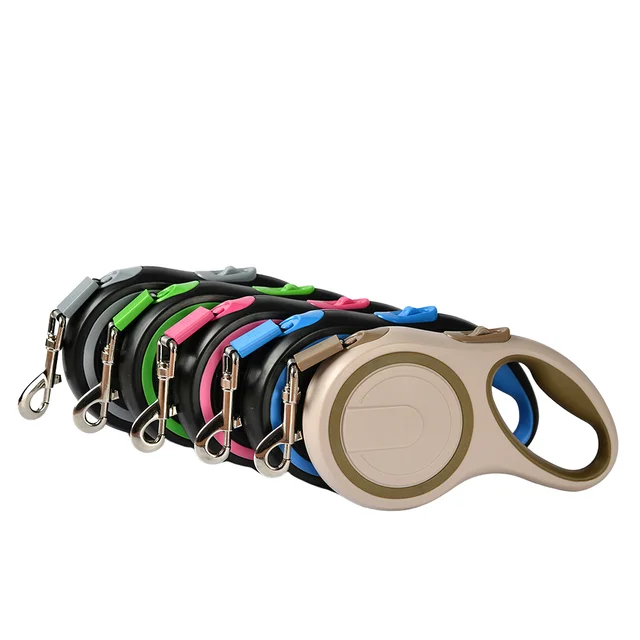 5m 8m 50kg Dog Leash Retractable Roulette Collar for Small Big Dogs Accessories Adjustable Walking Hiking French Bulldog Rope 2