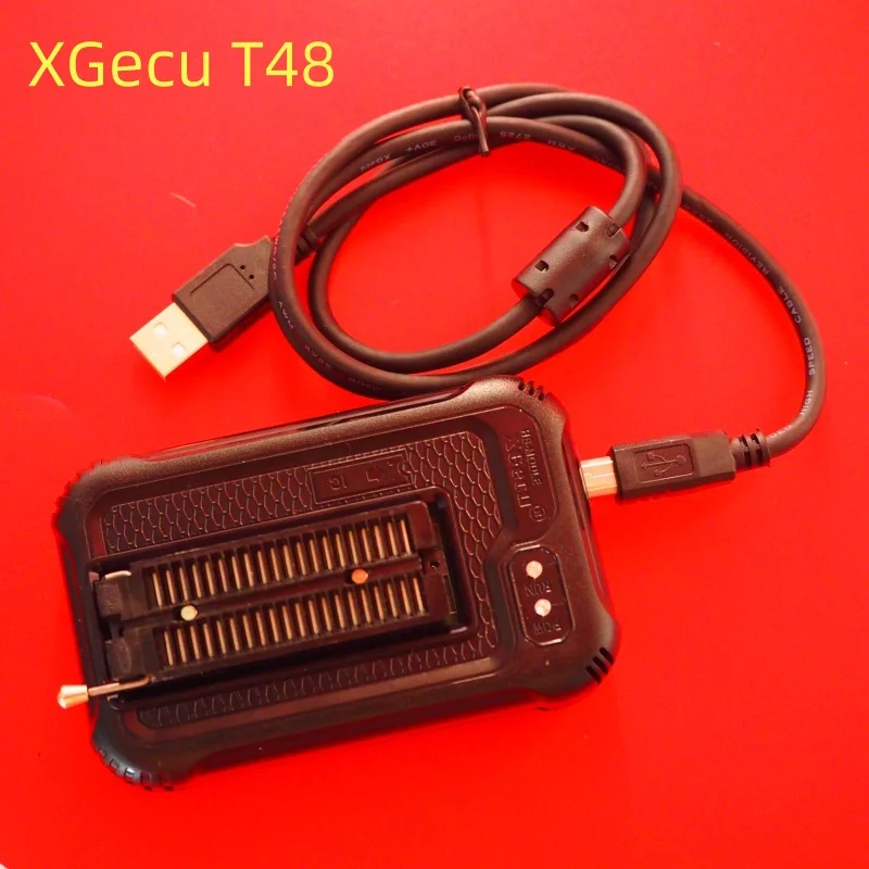 XGecu T48 (TL866-3G) 범용 프로그래머 풀 세트(39개 어댑터 포함), 32000개 이상의 칩 지원, EMMC NAND 고전압 프로그래밍 가능