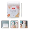 200 Pcs Cotton Swab Stick Baby Ear Cleaning Wax Swabs Disposable Double-headed Absorbent Earwax 1