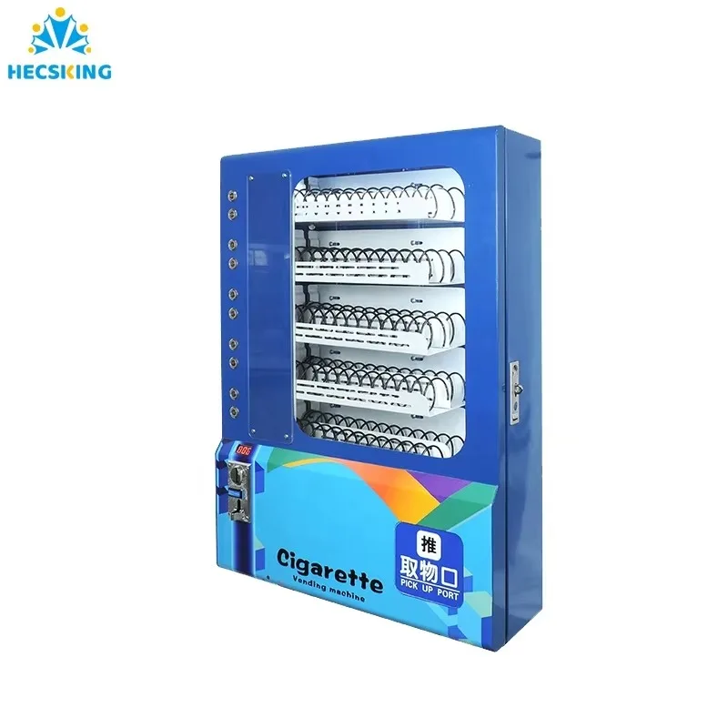 Commercial MINI Cigarette Vending Machine for Retail Items Coin-Operated  Wall Mounted Drink Snack Vending Machine for Vapes