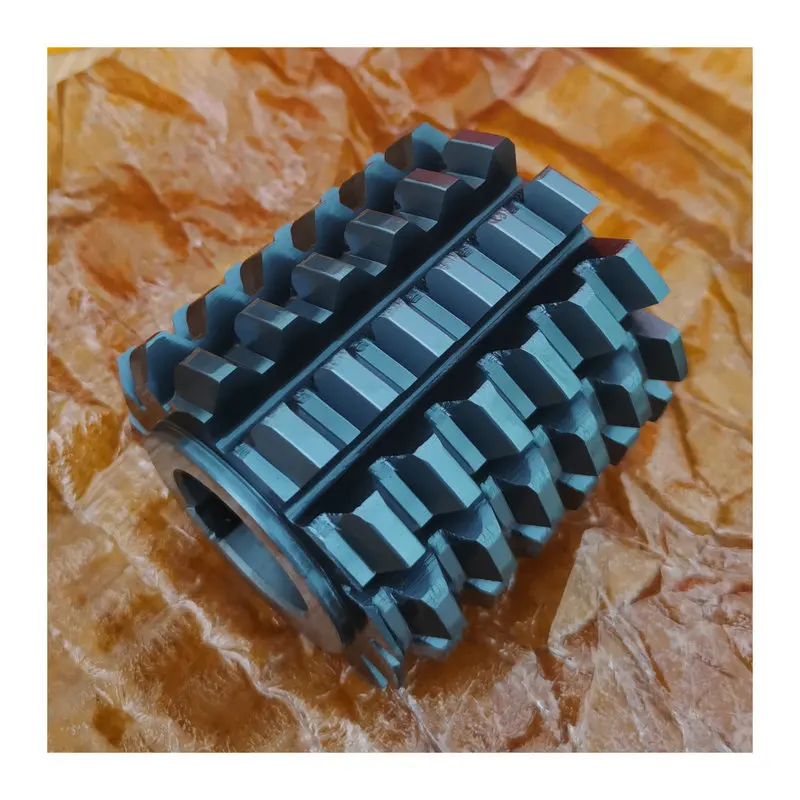 DIN5480 Standard HSS M4 Involute Spline Gear Hob Cutter PA30 degree, Customized