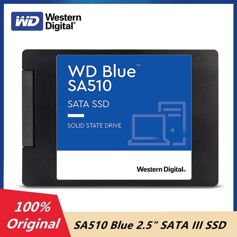 Renderen Zuinig Vervagen Western Digital Wd Blue SA510 250Gb 500Gb 1Tb 2Tb Ssd 2.5 "Sata Iii Interne Solid  state Drive Tot 560 Mb/s Voor Desktop Laptop - AliExpress