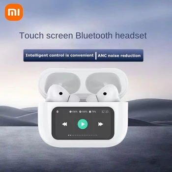 XIAOMI New Touch Screen Headphone ANC Wireless Bluetooth Earbuds Active Noise Cancelling Earphone With Mic