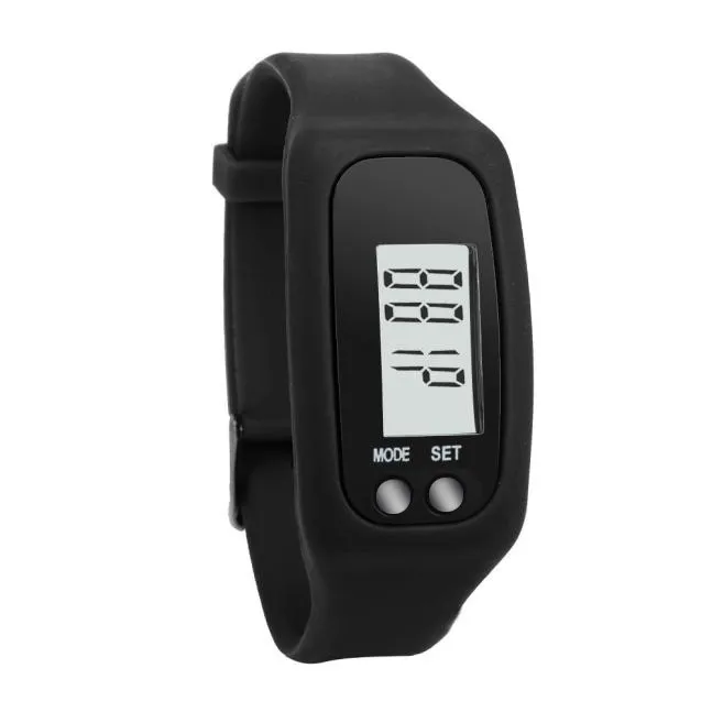 Description Picture 5 of itemLCD Pedometer New Digital Run Step Walking Calorie Counter Sports Smart Wrist Watch Bracelet Display Fitness Gauge Step Tracker