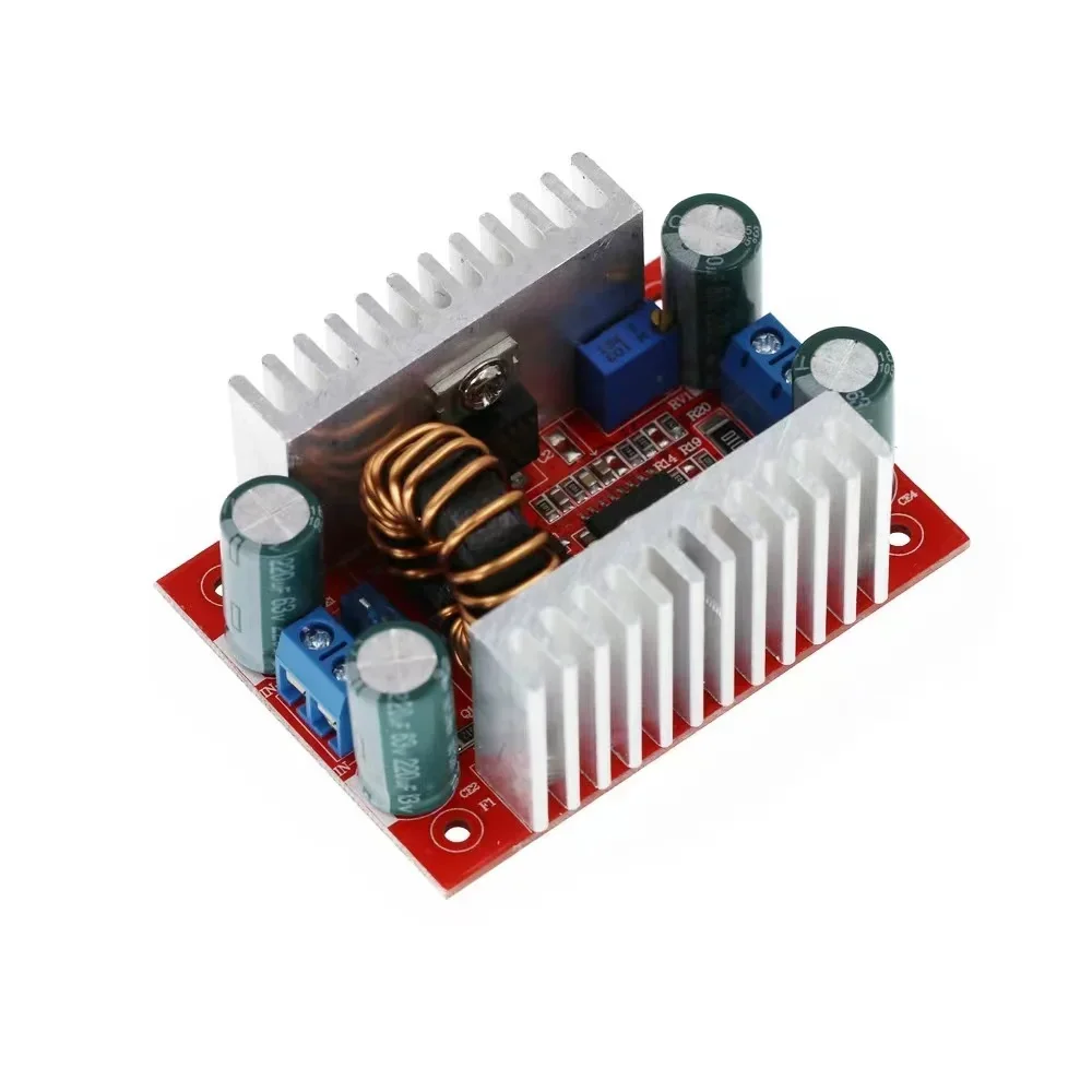 DC 400W 15A 스텝 업 부스트 컨버터, 정전류 전원 공급 장치, LED 드라이버, 8.5-50V 10-60V 전압 충전기, 스텝 업 모듈