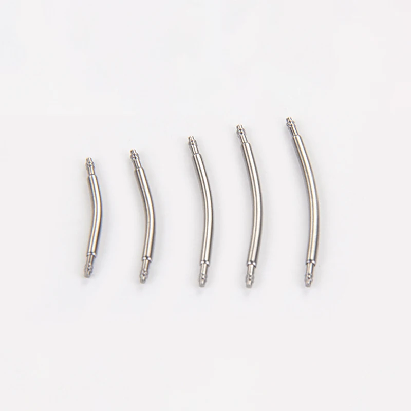 Premium Curved Spring Bars for Watch Straps - 1.5mm Diameter, Multiple Sizes Available (20/50 Pack)