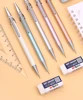 M&G Metal Mechanical Pencil 0.5mm/0.7mm Lead Refill Student Writing Stationery Automatic Pencils Office School Supplies 6