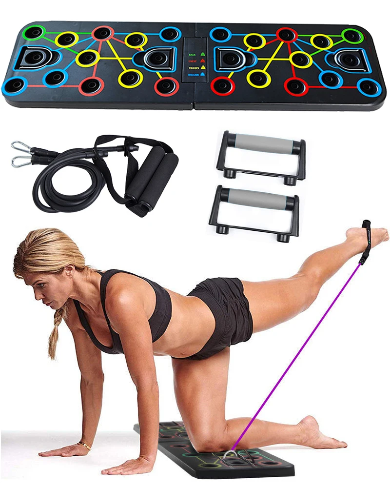 Planche Push Up Portable 21 en 1 Neuve Équipement de Fitness