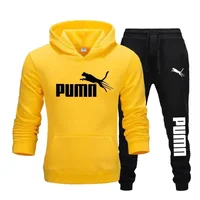 Nouveaux ensembles de vêtements de sport décontractés pour hommes, sweat-shirts à capuche et pantalons décontractés pour l'automne et l'hiver, jogging de plein air, mode sportive décontractée 6