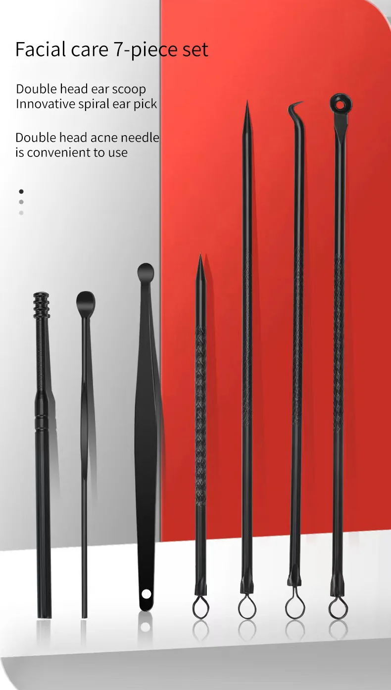 Nagelknipser-Set Praktische Schönheitswerkzeuge Nagelknipser Maniküre-Nagelschneider Pediküre-Messer Ohrschäl-Messer Nagel-Maniküre-Set – Detail 7