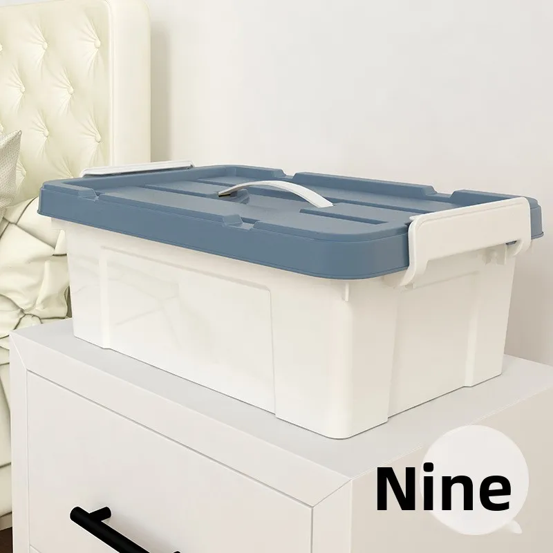 Large Size Plastic Storage Box for Clothes And Toys in Living Room Wardrobe Home Use oe Organizer New Material PP00
