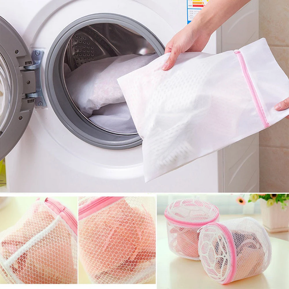 Mesh Laundry Bag Bras Protector Mesh Laundry Bag Nylon Clothes Washing Net  Bag Women Lingerie Bra Underwear Laundry Washing Bags - AliExpress