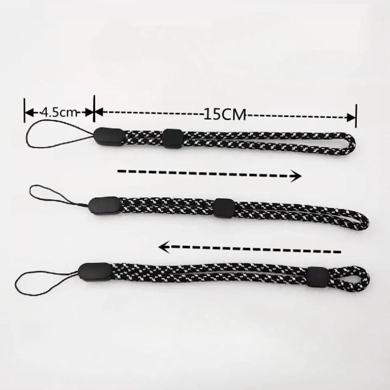 2Pcs Adjustable Mobile Phone Lanyards Hand Strap Lanyards For Keys ID Card Phones