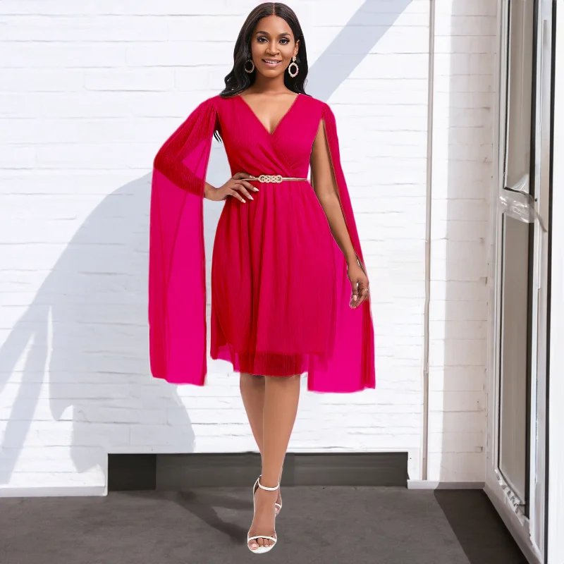 Рисунок 2 - Женское платье-накидка с V-образным вырезом