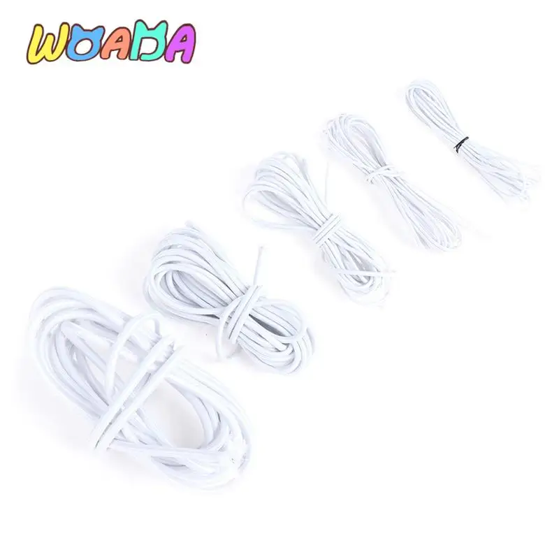 Plush doll accessories doll accessories 3Meter 1mm/1.5mm/2mm/3mm/4mm BJD Assembly Rubber band for Doll Body Assembly Tools Doll accessories