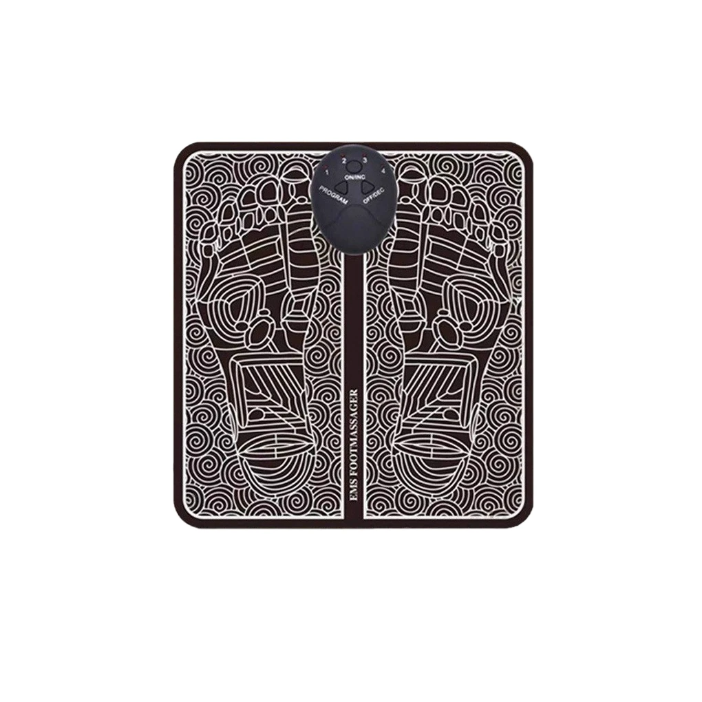 

Improve Foot Care With Eight Modes Electric Feet Acupressure Pad Long Endurance Legs Circulation Machine Precise Massage