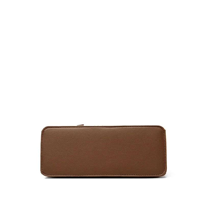 Designer Leather Crossbody Bag For Women Solid Colour Tote Handbag_voghion.com
