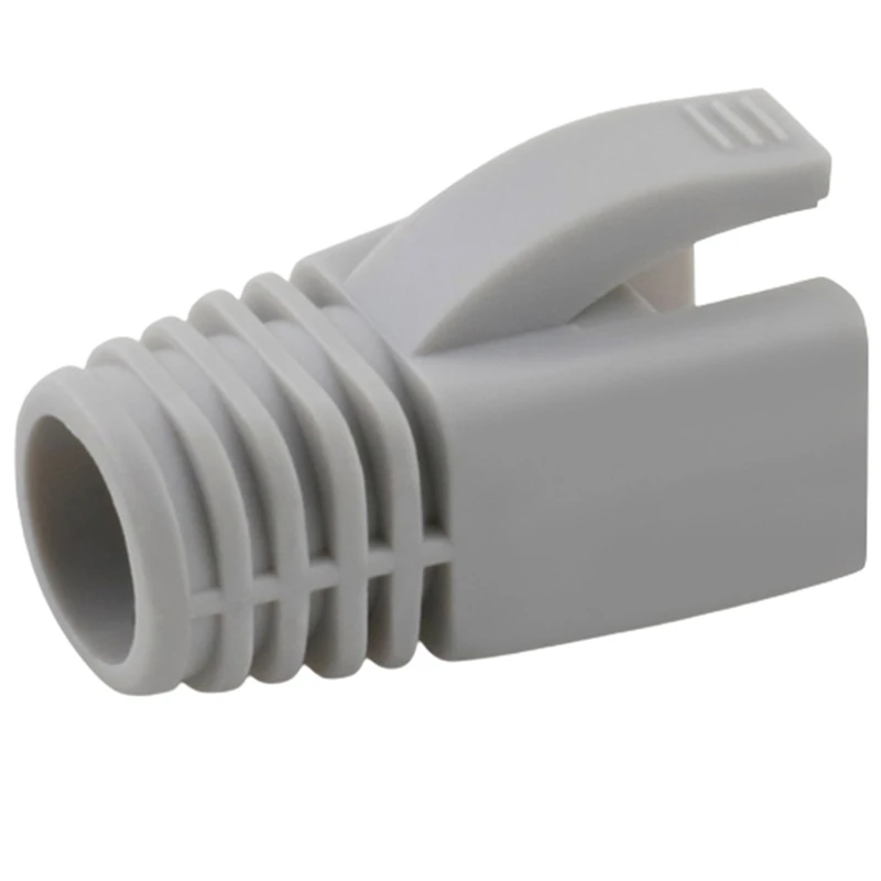 

Защитные ботинки RJ45 Cat7, защитный разъем для сетевого кабеля Ethernet Cat6a, внешний диаметр 7 мм