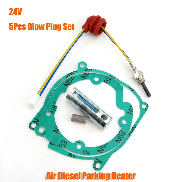 Air Diesel Heater 24V Ceramic Glow Plug Burner u0026 Blower Gasket Strainer For  Webasto Eberspacher 3-8kw Car Truck VAN Boat - AliExpress
