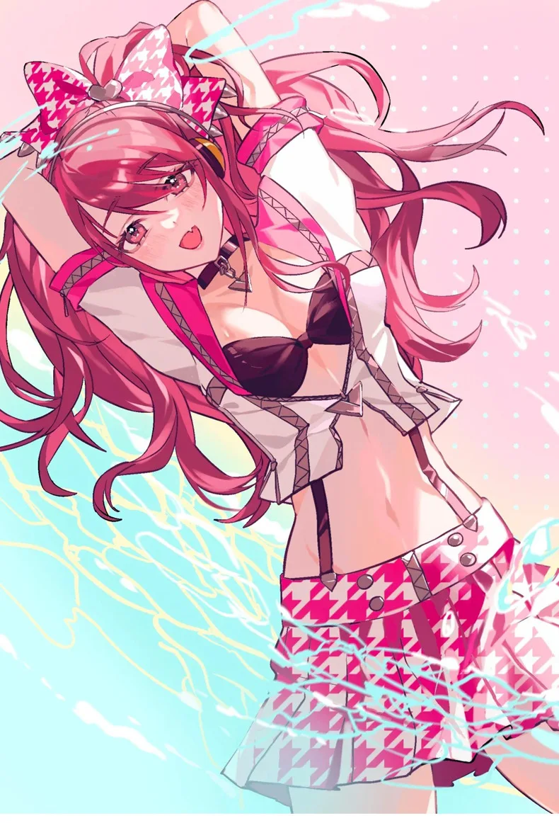 Persona 4: Rise Kujikawa | Pink School Uniform Cosplay Costume 18 Persona 4 Rise Kujikawa Sailor School Uniform Cosplay Costume
