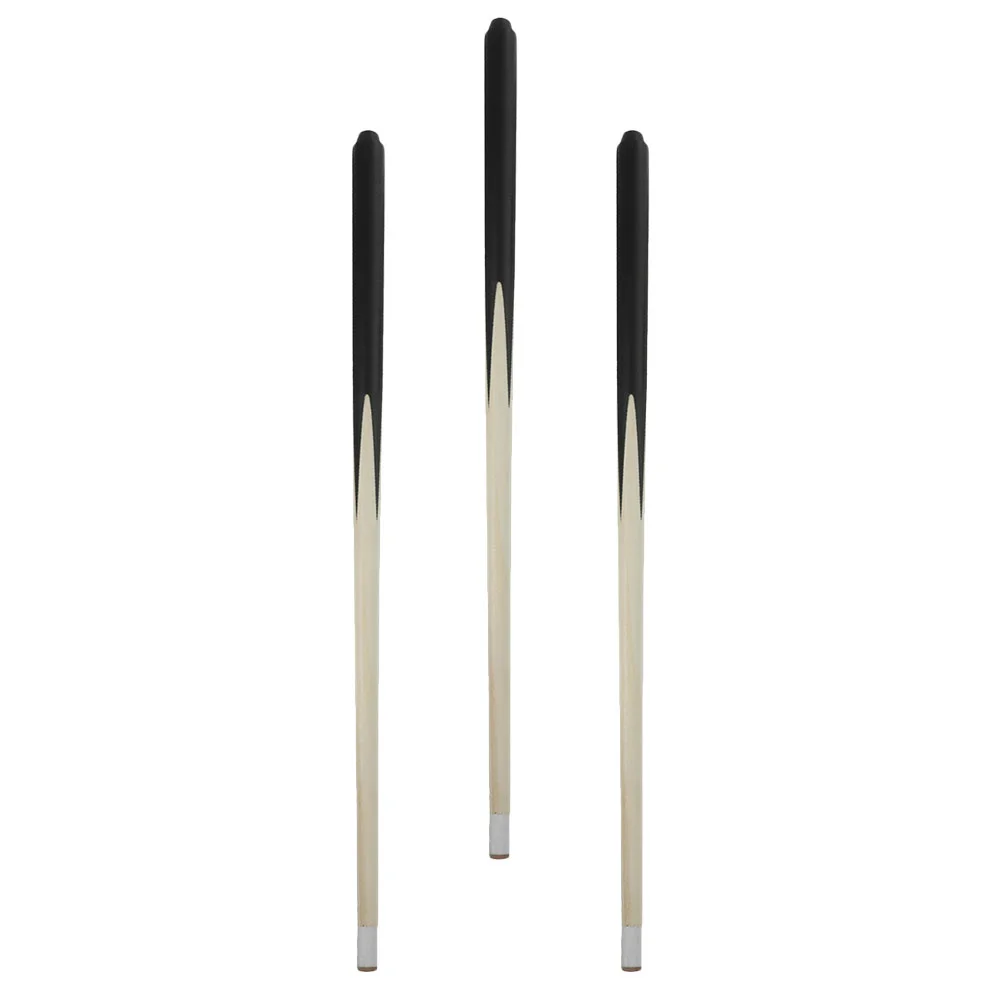 3 Pcs Mini Pool Cue Entertainment Billiard Tool Billiards Stick Portable Assemble
