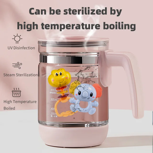 Rabbit Rattle/9pcs 10pcs Monkey Rattle To Coax Newborn Set Made Of ABS Plastic And Silicone Teether 3