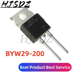 Pack of 10 High - Efficiency Rectifier Diodes - TO220 Package (BYW29 - 200)