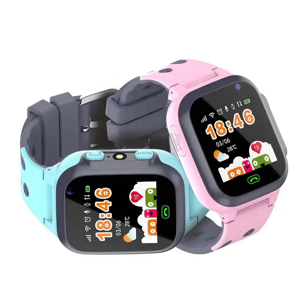 Q16 Ipx67 Smart Watch Kids Gps Life IP67 Waterproof Breathing Light Positioning Map Smart Children Watch Mobile Phone Bracelet