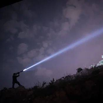 Hunting LED Flashlight 18650 Cree XHP 2300lm Tactical Torch Powerful Rechargeable Light for Camping Self Defense 5