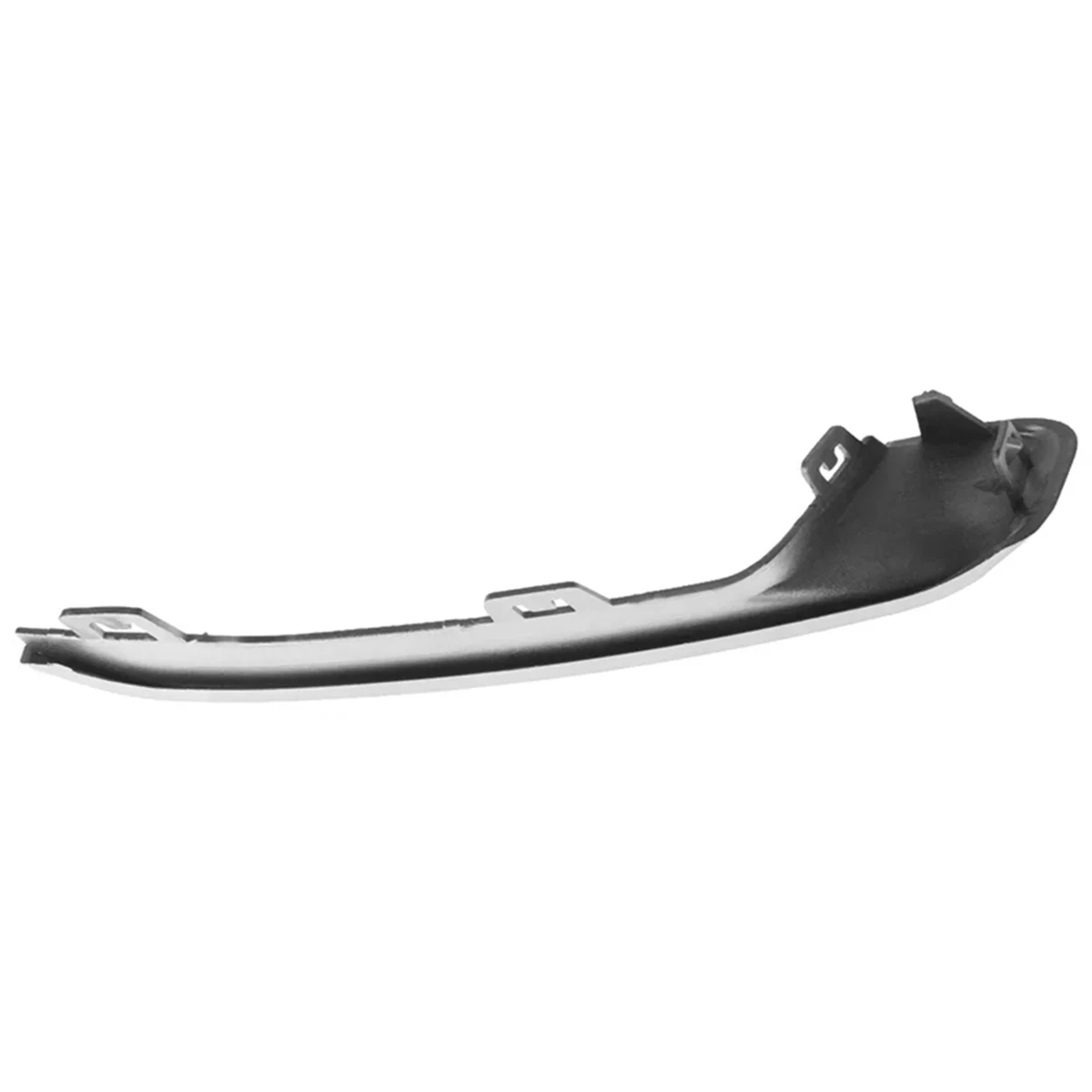1Pair Car Front Bumper Outer Grille Bezel ChrTrim Strip for X3 2015- 51117347949 51117347950 Fog Lamp Trim