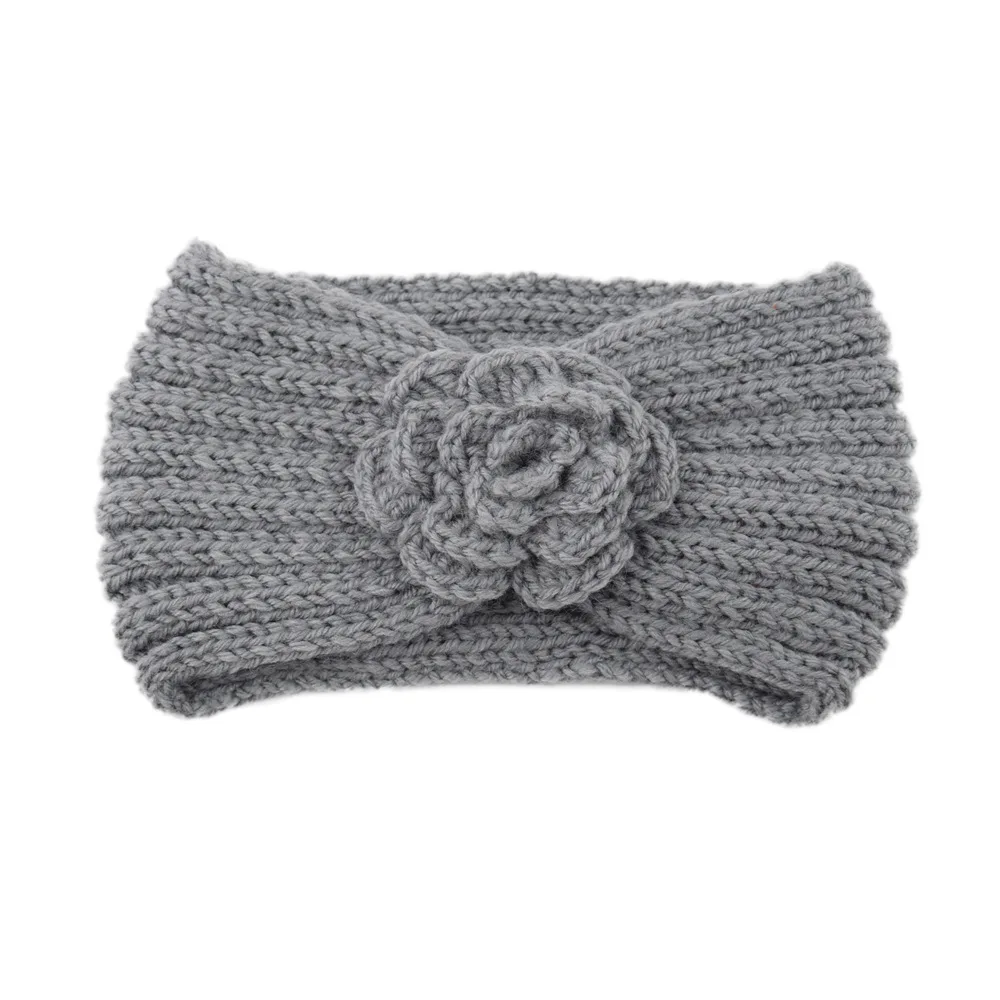 4 Fasce Per Capelli All'Uncinetto Con Fiori Margherita - Foulard Triangolare In Cotone Per Donne E Ragazze (Verde, Rosa, Blu, Beige)