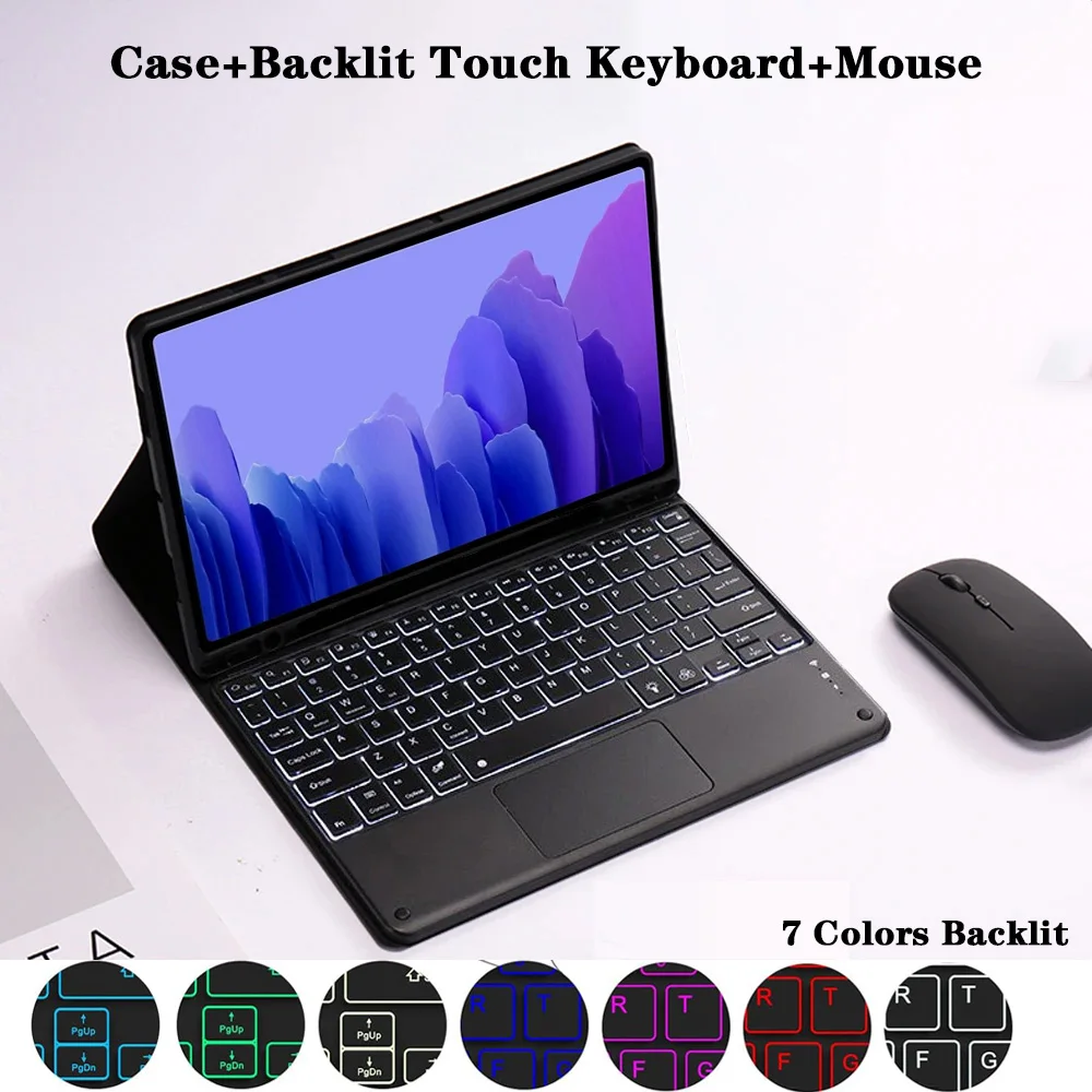 Enhanced Keyboard Case with Detachable Bluetooth and Pencil Holder