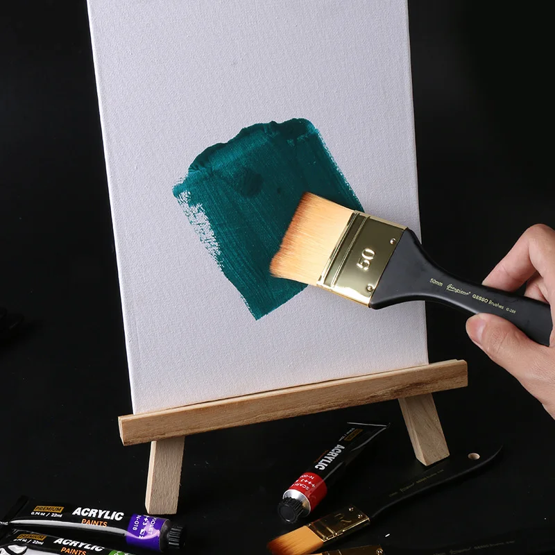 1Pcs Paint Brushes Acrylic DIY Graffiti Brush Set For Artist Wall Painting Oil Scrubbing Brush School Drawing Paint Stationery S 5
