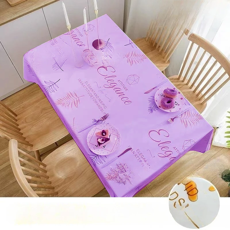 

pvc tablecloth Nordic table mat cloth art tea table cloth waterproof and hot