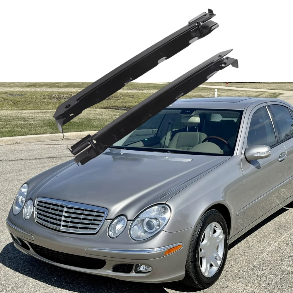 메르세데스-벤츠 S-클래스 W211 E320 2005 2006 E350 2006-2009 E500 2004-2006 2118801114 용 2pcs 프론트 범퍼 지지 브래킷