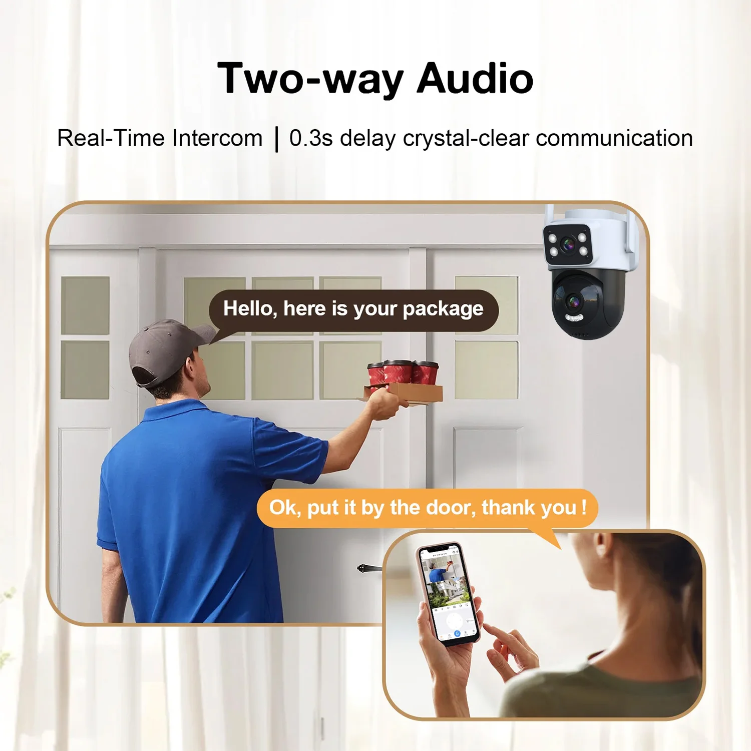 Communication audio bidirectionnelle