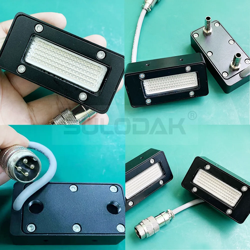 UV Printer Lamp Cure UV ink white bright ink varnish 395nm for Epson TX800 XP600 Nozzle A3 A4 6090 Printer Machine Flat Printing