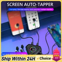 Mobile Phone Screen Auto Clicker Adjustable Speed Physical Clicker Silent Screen Clickers for Games Live Broadcasts Likes Reward