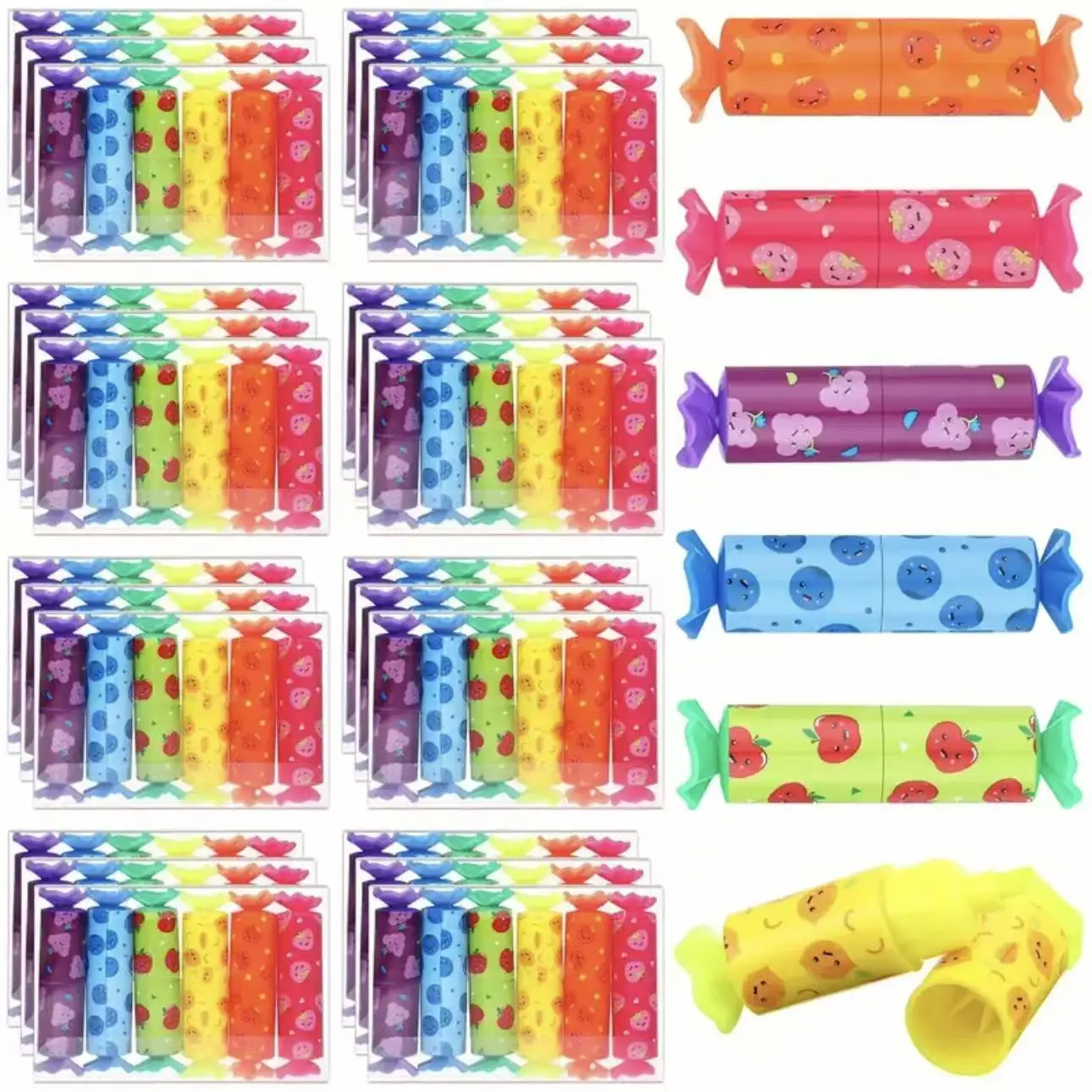 18/12/6Pcs 캔디 컬러 파스텔 형광펜, 치즐 팁 마커 펜, 일기 그리기 저널 ..