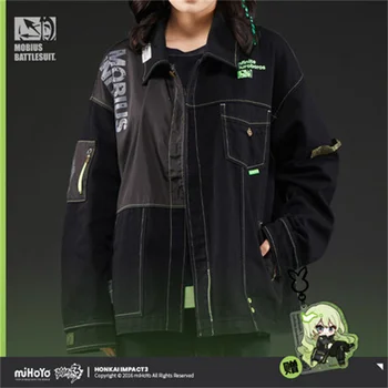 Аниме игра Honkai Impact 3 Косплей Mobius BATTLESUIT Infinite Ouroboros тематическая коллекция новая куртка топы для пар