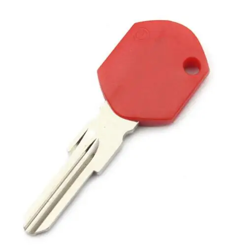 Motorcycle Keys Accessories Black / Red Motorcycle Blank Key Uncut Blade For KTM DUKE 125 250 390 690 990 Motorbike Racer