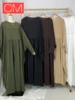 New Ramadan Batwing Abaya Dubai Luxury Long Dress Kebaya Muslim Women Islam Clothing Kaftan Modest Robe Caftan Marocain Femme
