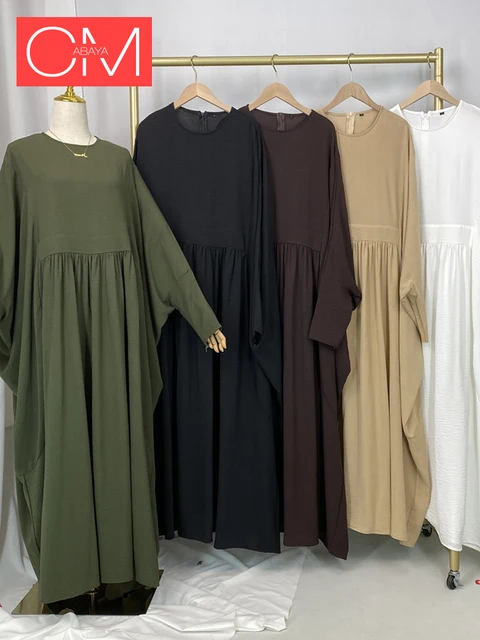S.H ARAB SHOP شكل جناح الخفّاش رداء قفطان ماروكين نسائي 1